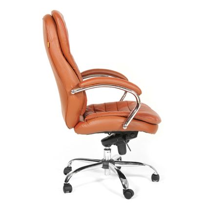 Кресло CH 795 натуральная кожа / светло-коричневая