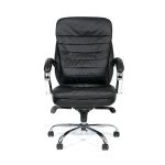 Кресло CH 795 натуральная кожа черная