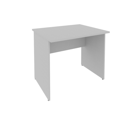 Стол письменный для ресепшен серый