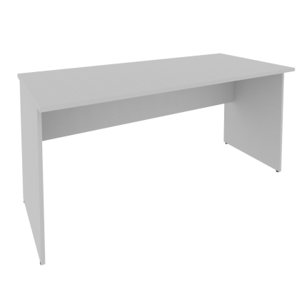 Стол письменный для ресепшен серый