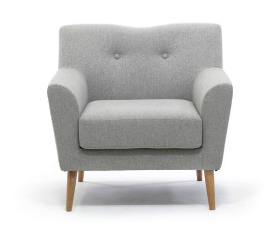 Кресло серая